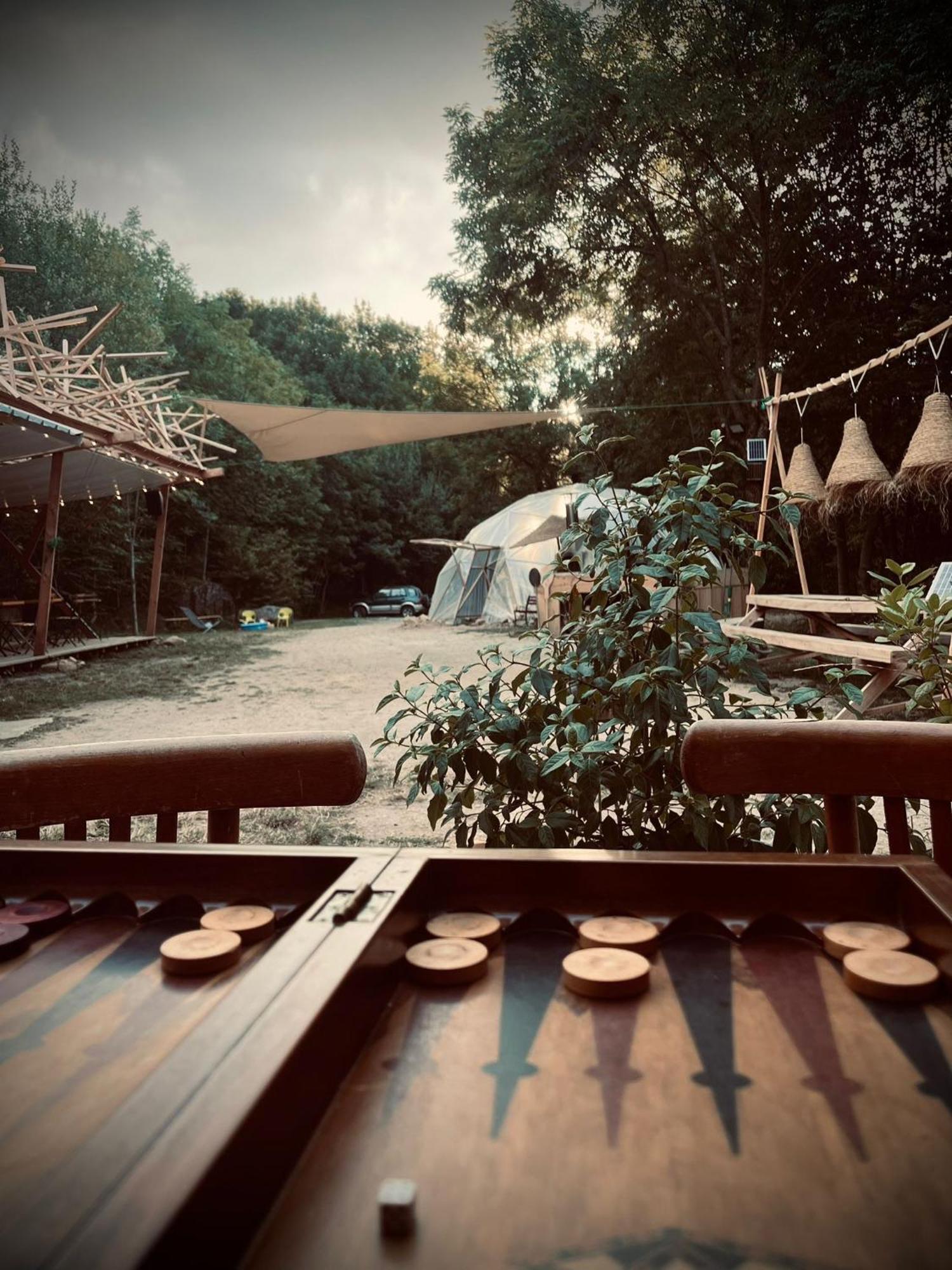 Le Travers Ajoux - Camping Gite Evenement Esterno foto